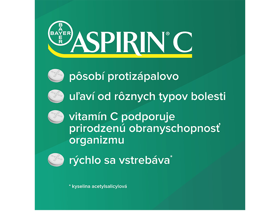 Aspirin-C 10 benefity II